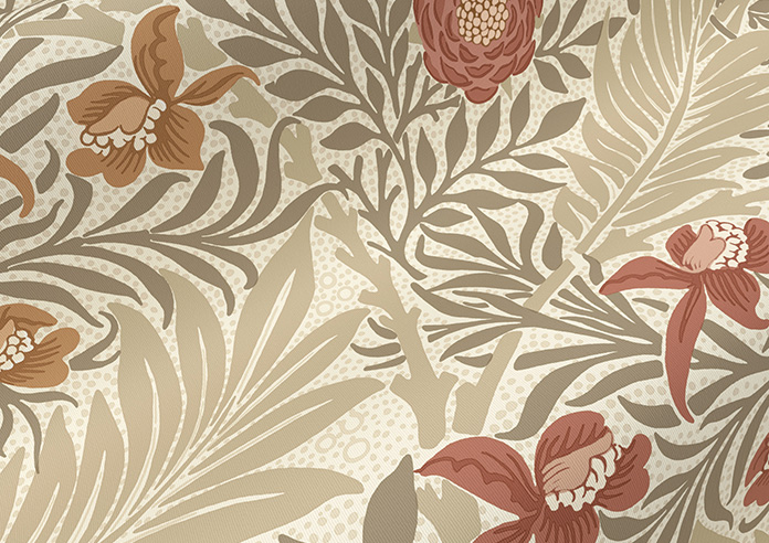 William Morris At Home Larkspur, Acorn - Roller Blind - Image 4